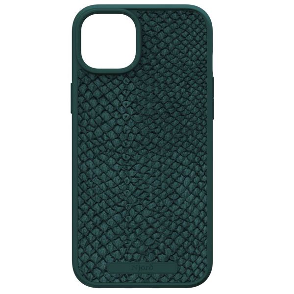 Njorð Collections Salmon Leather MagSafe Case für das iPhone 15 Plus - Green