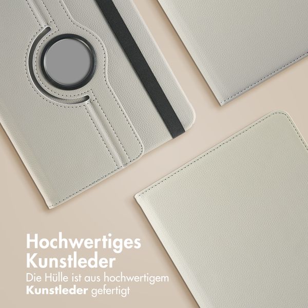imoshion 360° drehbare Klapphülle Samsung Galaxy Tab A11 Plus - Grau