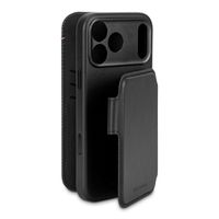 Decoded 2 in 1 Leather Klapphülle MagSafe Apple iPhone 17 Pro - Schwarz