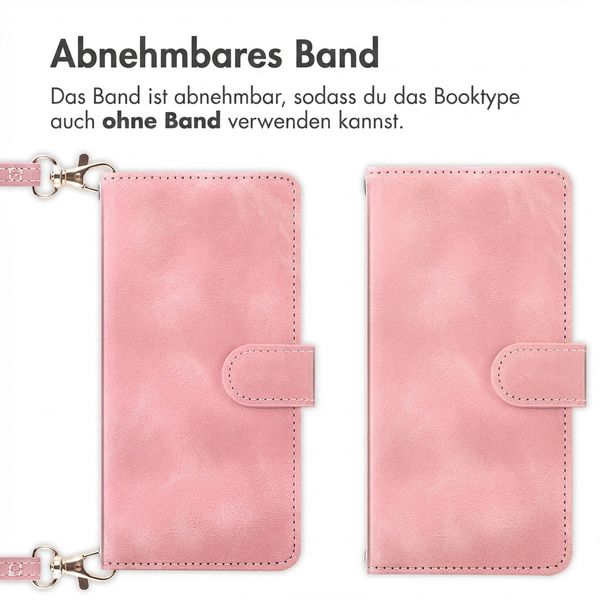 imoshion Klapphülle mit Kordel Apple iPhone 17e / 16e - Rosa