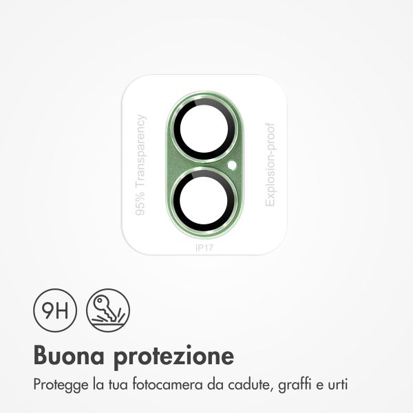imoshion Kameraprotektor aus Glas 2er-Pack für das Apple Apple iPhone 17 - Sage Green