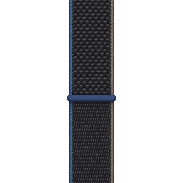 Apple Sport Loop Armband für Apple Watch Series 1 bis 10 / SE / Ultra (2) (44/45/46/49 mm) - Charcoal - XL