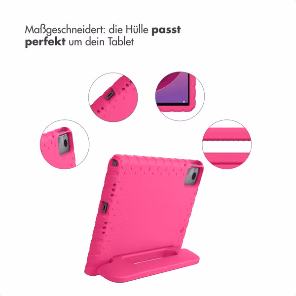 imoshion Schutzhülle mit Handgriff kindersicher Lenovo Tab M11 - Rosa