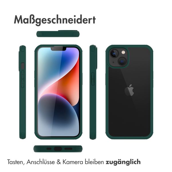 Accezz 360° Rundumschutzhülle für das Apple iPhone 14 Plus - Grün