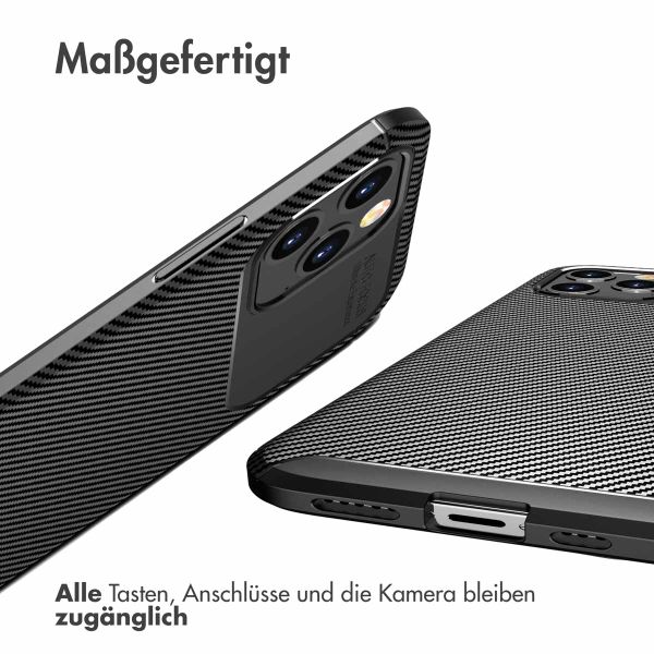 imoshion Carbon-Hülle Apple iPhone 12 Pro Max - Schwarz