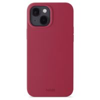 Holdit Silicone Case für das iPhone 15 - Red Velvet