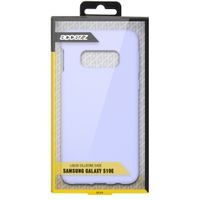 Accezz Liquid Silikoncase Samsung Galaxy S10e - Violett
