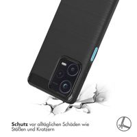 imoshion Brushed Back Cover Xiaomi Redmi Note 12 Pro Plus - Schwarz