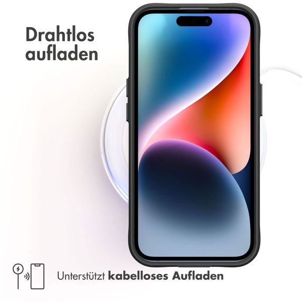 imoshion Rugged Hybrid Carbon Case Apple iPhone 15 Plus - Schwarz