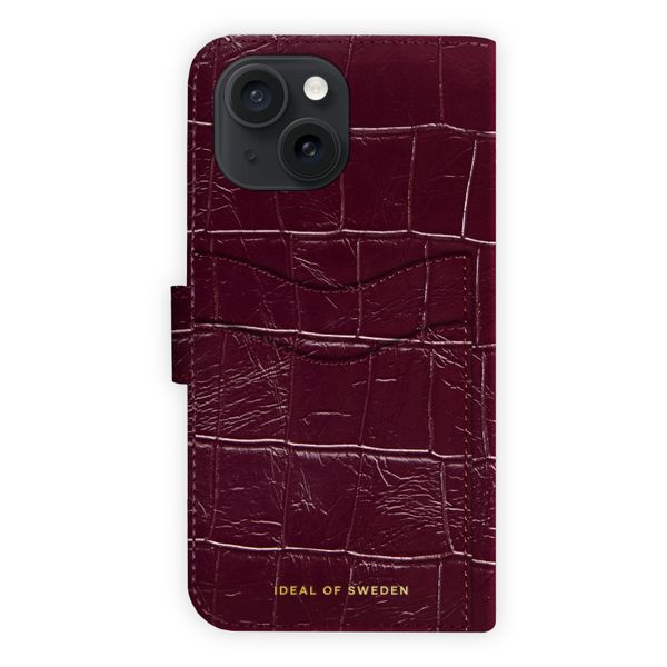 iDeal of Sweden Magnet Wallet+ Klapphülle Apple iPhone 17e / 16e / 15 / 14 / 13 - Fine Wine