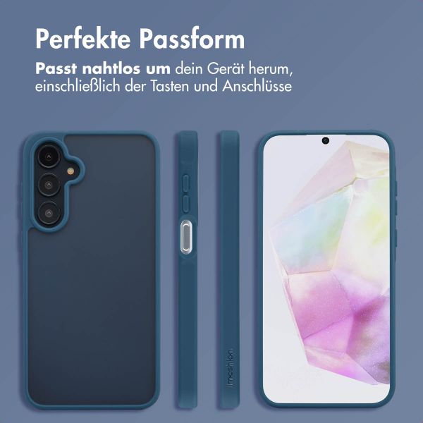 imoshion Color Guard Back Cover für das Samsung Galaxy A35 - Dunkelblau