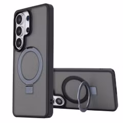 Accezz Ring Stand Backcover mit MagSafe Samsung Galaxy S26 Ultra - Schwarz