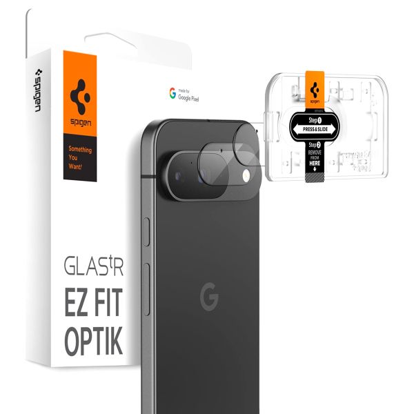 Spigen Glas.tR EZFit Optik Linsen Protektor 2er-Pack für das Google Pixel 9