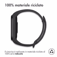 imoshion Silikon Sportarmband für Xiaomi Mi Band 3 / 4 - Schwarz