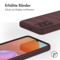 imoshion EasyGrip Back Cover für das Samsung Galaxy A32 (4G) - Aubergine