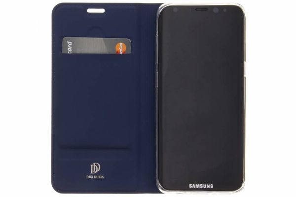 Dux Ducis Blaues Slim TPU Klapphülle für das Samsung Galaxy S8