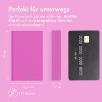 imoshion Ultra Series Powerbank 10.000 mAh - Hot Pink