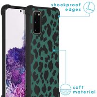 imoshion Design Hülle mit Band für das Samsung Galaxy S20 - Panther Illustration
