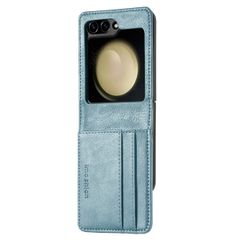 imoshion Luxuriöse Klapphülle Samsung Galaxy Z Flip 7 FE - Hellblau