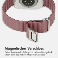 imoshion Magnetisches Kunstlederarmband für Apple Watch | 38/40/41/42 mm - Rose