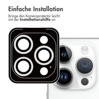 imoshion ﻿2er-Pack Objektivschutz für Kamera für das Apple iPhone 14 Pro / 14 Pro Max - Silber