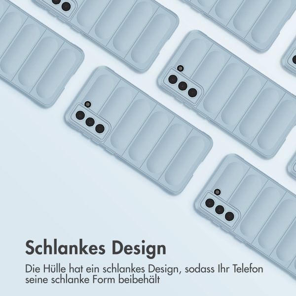 imoshion EasyGrip Backcover Samsung Galaxy S21 FE - Hellblau