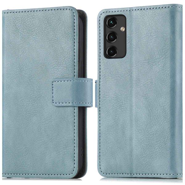 imoshion Luxuriöse Klapphülle Samsung Galaxy A14 (5G/4G) - Hellblau
