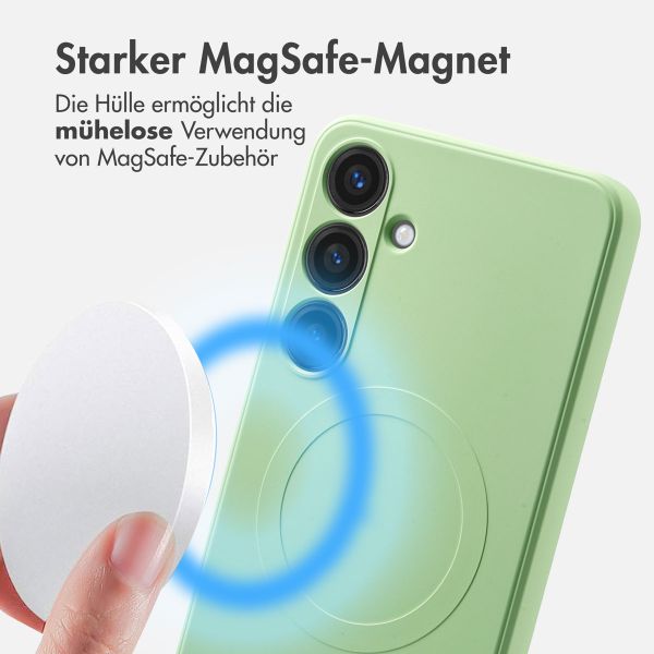 imoshion Color Back Cover mit MagSafe Samsung Galaxy S24 Plus - Grün