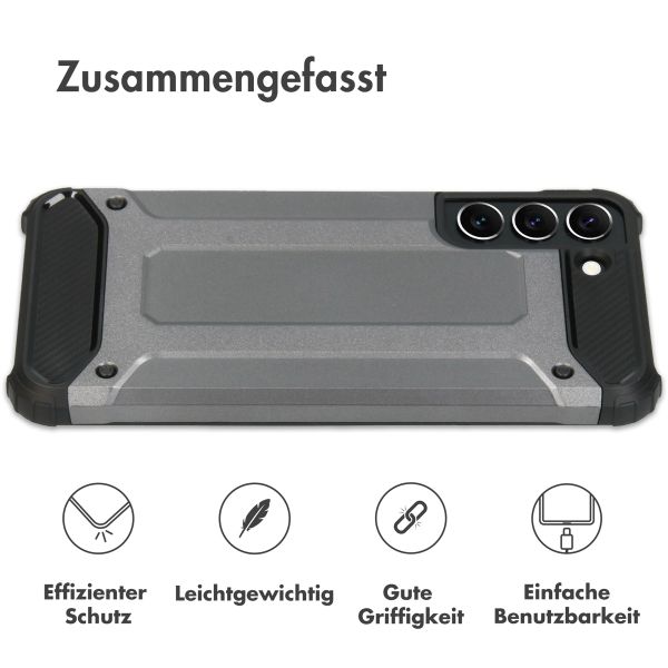 imoshion Rugged Xtreme Case für das Samsung Galaxy S22 - Dunkelgrau