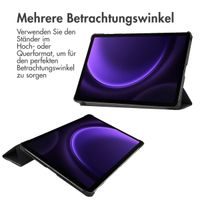 imoshion Design Trifold Klapphülle für das Samsung Tab S9 FE / Tab S9 - Don't touch