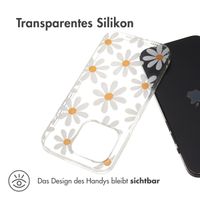 imoshion Design Hülle für das iPhone 15 Pro - Daisy flower