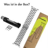 imoshion Edelstahlarmband für Huawei Watch Fit 3 - Silber