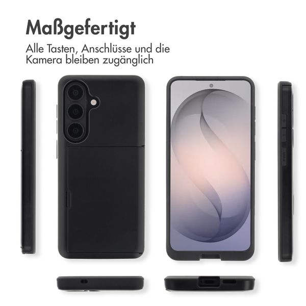 imoshion Backcover mit Kartenfach Samsung Galaxy S26 - Schwarz