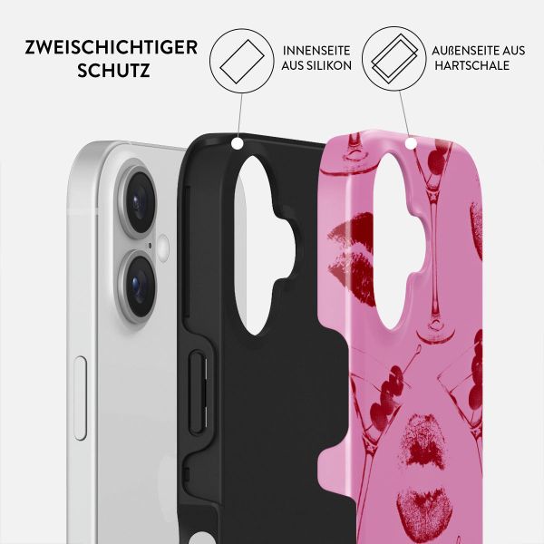 Burga ﻿Tough Back Cover MagSafe Apple iPhone 16 - Call me