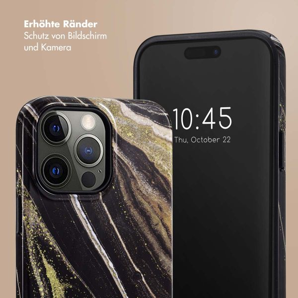 Selencia Vivid Back Cover Apple iPhone 14 Pro Max - Chic Marble