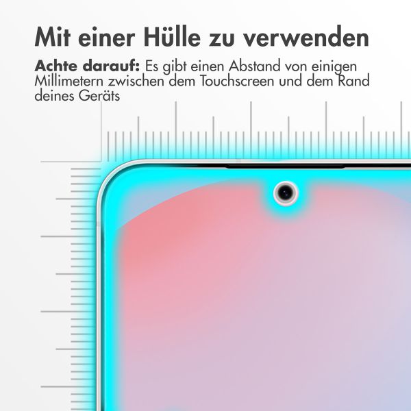 Accezz Displayschutz 2er-pack aus gehärtetem Glas Samsung Galaxy S25 FE