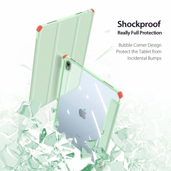 Dux Ducis Toby Klapphülle Apple iPad 11 (2025) 11 Zoll / iPad 10 (2022) 10.9 Zoll - Grün