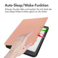 imoshion Slim Hard Case Sleepcover für das Kobo Aura One - Rose Gold