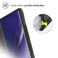 imoshion Rugged Hybrid Carbon Case Samsung Galaxy S23 Ultra - Schwarz