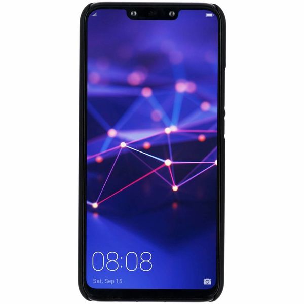 Unifarbene Hardcase-Hülle Schwarz für Huawei Mate 20 Lite