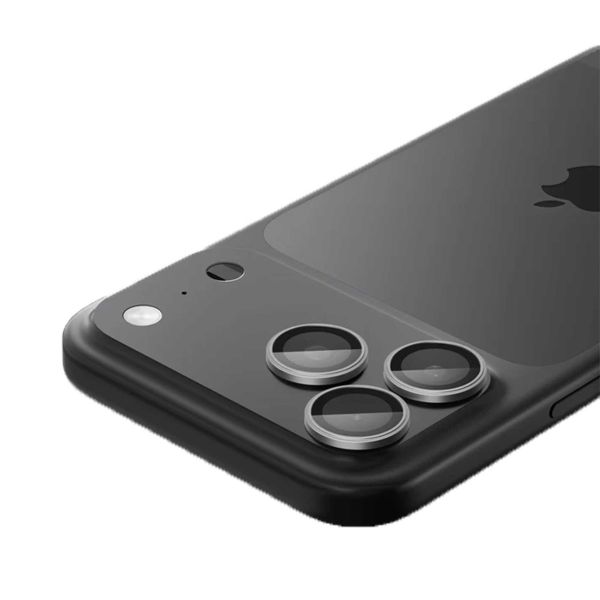Spigen GLAStR Kamera Schutzglas 2er Pack für das Apple iPhone 17 Pro / 17 Pro Max / 16 Pro / 16 Pro Max / 15 Pro / 15 Pro Max / 14 Pro / 14 Pro Max - Grau
