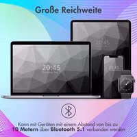 imoshion Kabellose Kinderkopfhörer LED Light - Dezibelbegrenzer - Mit AUX-Kabel - Hot Pink