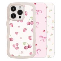 Holdit Print Pack für das Apple iPhone 14 Pro Max / 15 Pro Max / 16 Pro Max - Pink Breeze