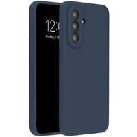 Accezz Liquid Silikoncase Samsung Galaxy A37 (5G) - Dunkelblau