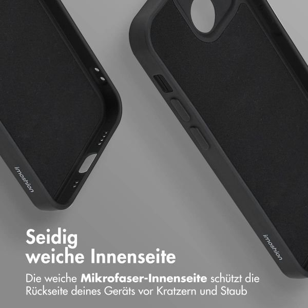 imoshion Color Back Cover mit MagSafe Apple iPhone 13 Mini - Schwarz