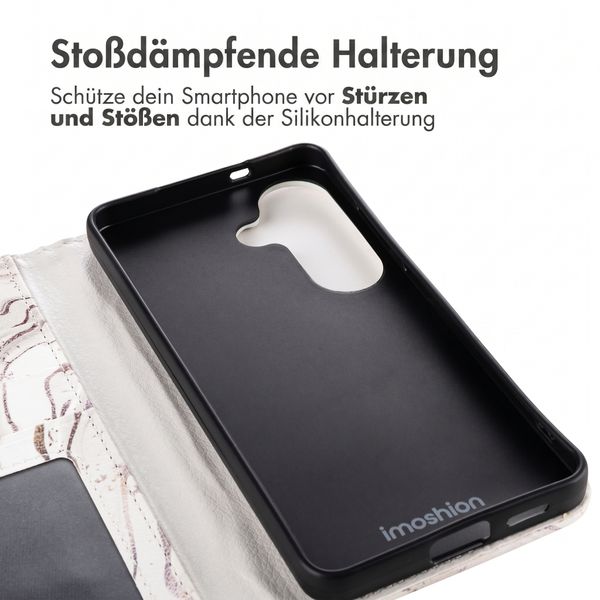 imoshion Design Klapphülle Samsung Galaxy S26 - Sandy Marble