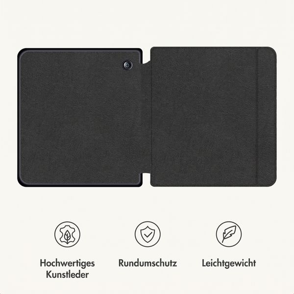 imoshion Slim Hard Case Klapphülle Tolino Vision 5 - Schwarz