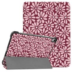 imoshion Design Trifold Klaphülle Apple iPad Air 11 Zoll (2026) M4 / (2025) M3 / (2024) M2 / Air 5 (2022) / Air 4 (2020) - Bloom Love Blush