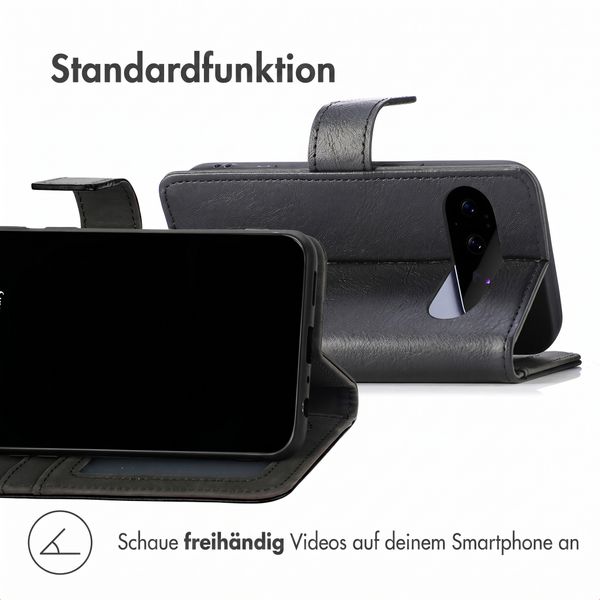 Luxuriöse Klapphülle Google Pixel 11 - Schwarz