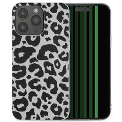 imoshion Design Hülle für das iPhone 15 Pro Max - Leopard / Schwarz